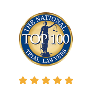 The National Top 100 Lawyers Badge